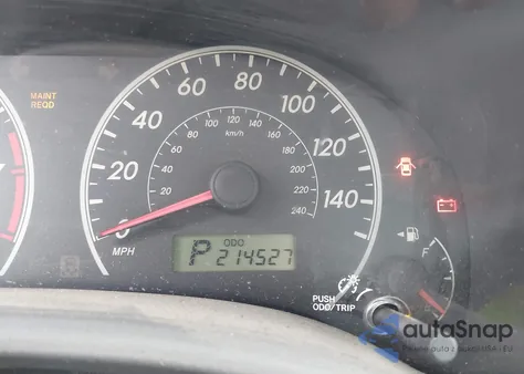 2009 Toyota Corolla Le from USA, damaged, VIN JTDBL40E39J016297